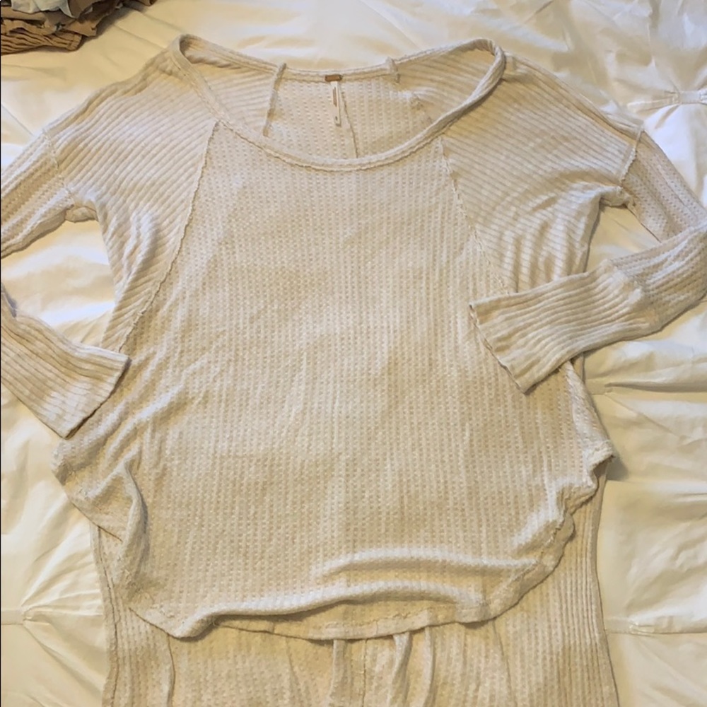 Free People thermal long sleeve